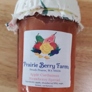 Apple Cardamom Strawberry Spread